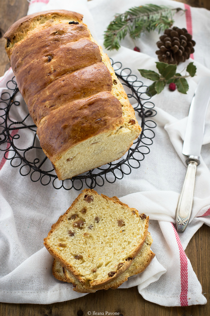 Brioche al farro e uvetta