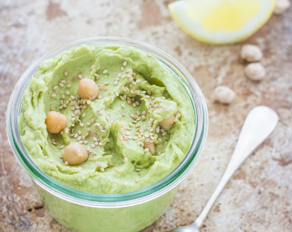 Hummus di avocado