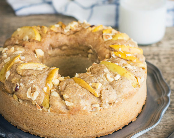 Torta di mele senza zucchero