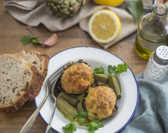 Carciofi ripieni di carne